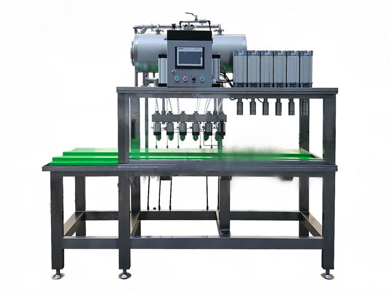 Semi automatic 6 head craft draft beer glass bottle filling and capping machine supplier ZXF